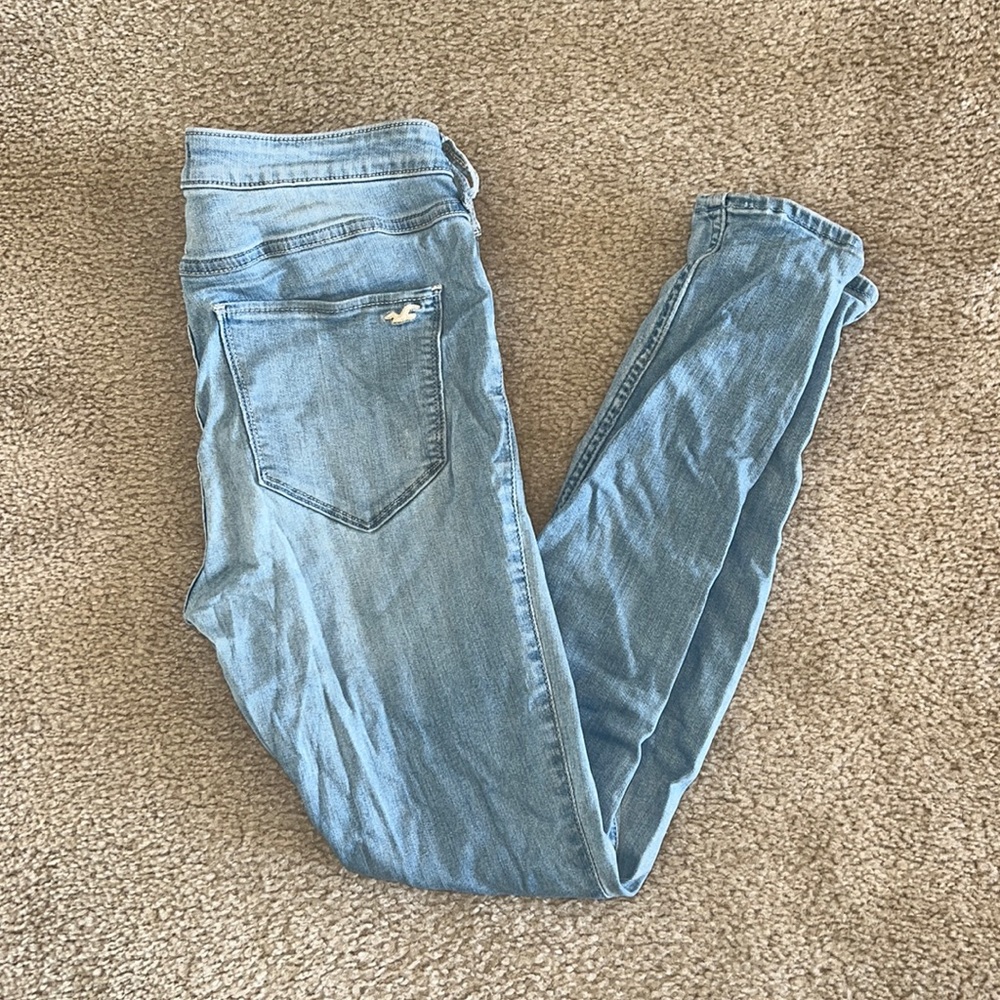 Hollister Blue Skinny Jeans 11R